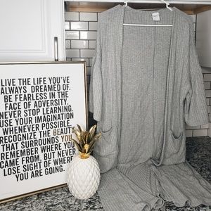 Stars Above Gray Cardigan